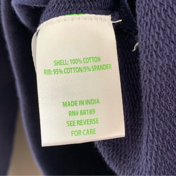 Lily Pulitzer Luxletic Beach Comber Pullover Sweatshirt Top S - Picture 12 of 12